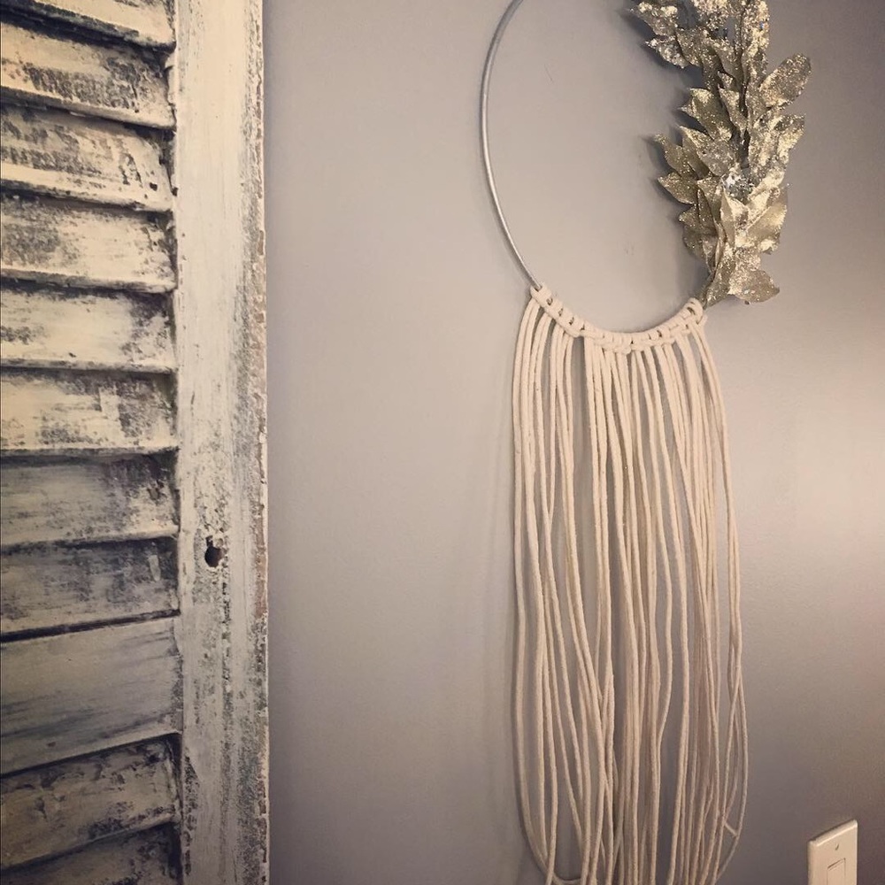 Macrame hanging